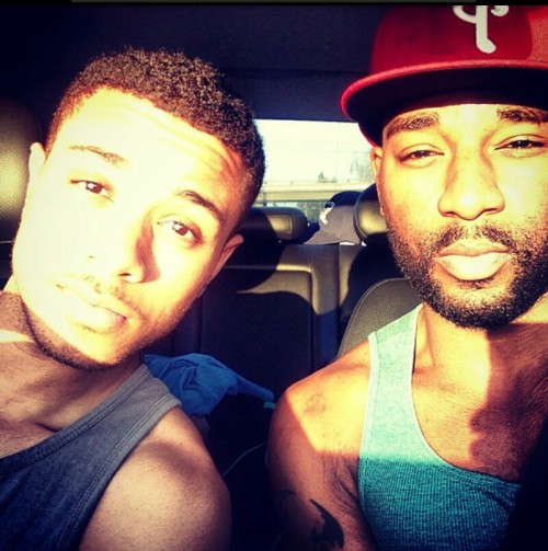 alejandrokisses:  andre j kinney and his boyfriend