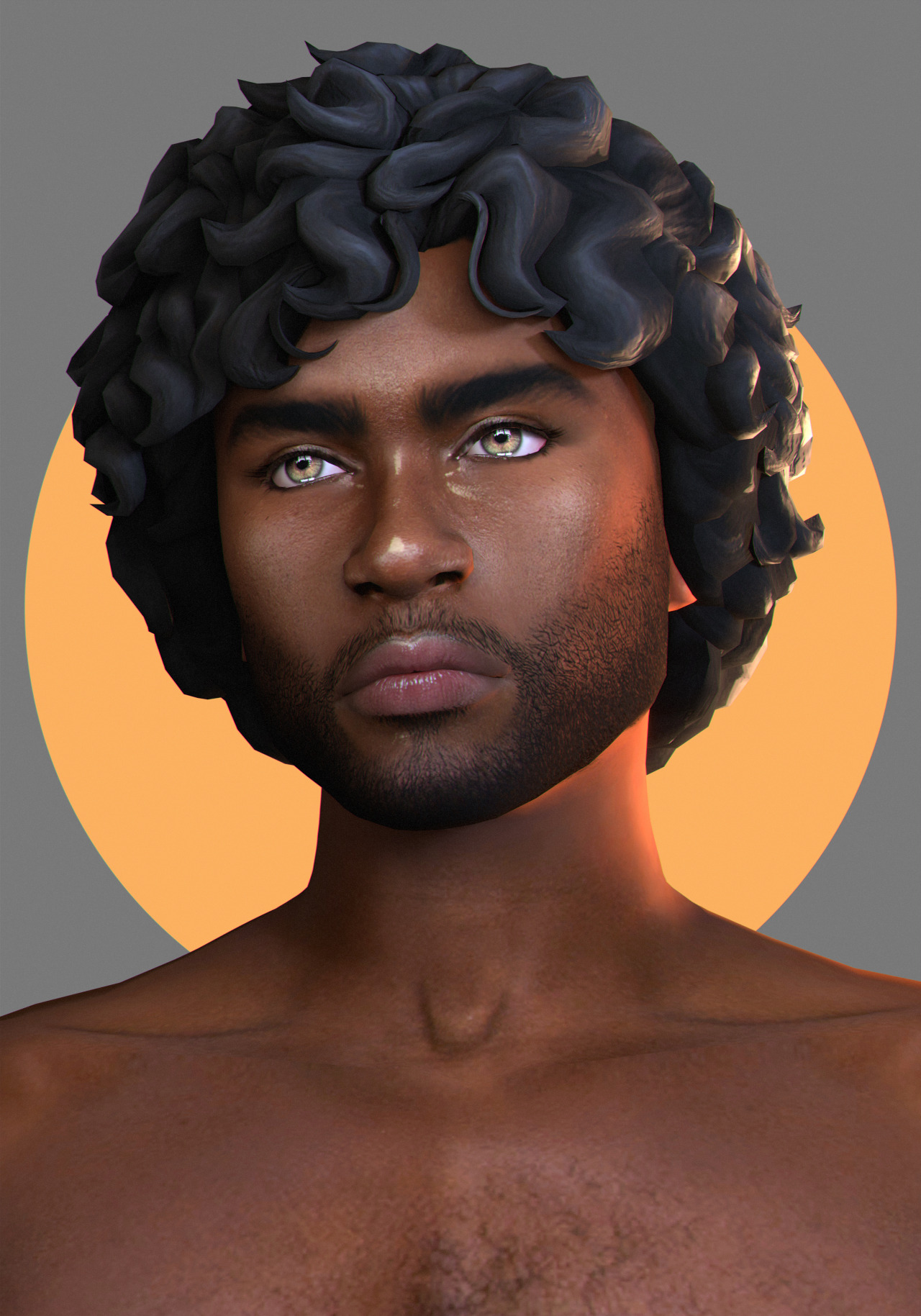 Sims Curly Hair Tumblrviewer