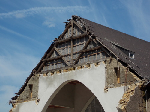 Demolition of the Notre-Dame des Douleurs (est. 1954), Differdange, in 2012.