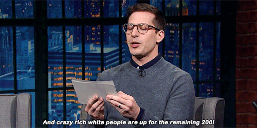 beyoncescock:buckydameron:Andy Samberg Shares His Rejected Golden Globes Jokes.I love him so much