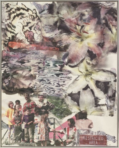 arinewman7:Tigerlily Anagram (A Pun) by Robert Rauschenberg 1998