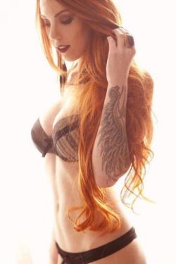 Hot red head