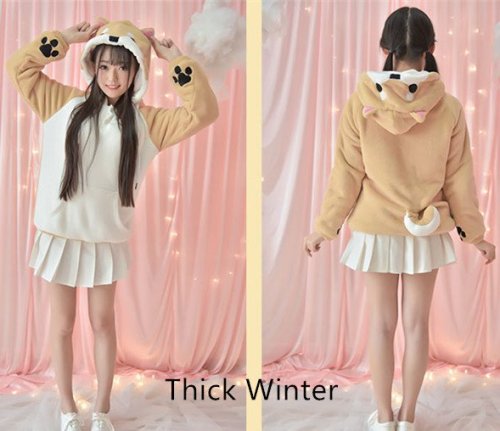 pastel-cutie: Shiba Hoodie ♥ // Coupon Code: pastelcutie waaaant :(
