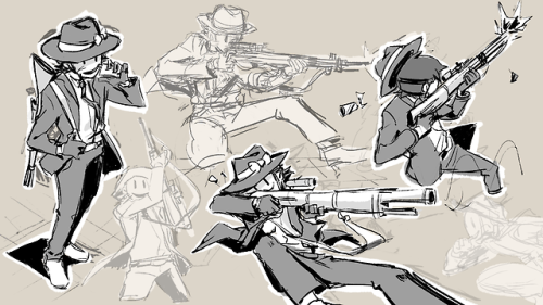 Old warm up sketches