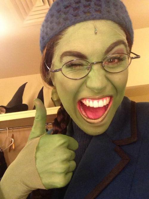 wickedinoz-blog:Ali Calder as Elphaba 