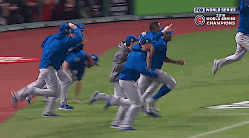 gfbaseball:  The Cubs have won the World Series - November 2, 2016