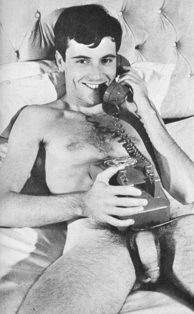 retrogaymen:  Vintage phone sex  Call me baby