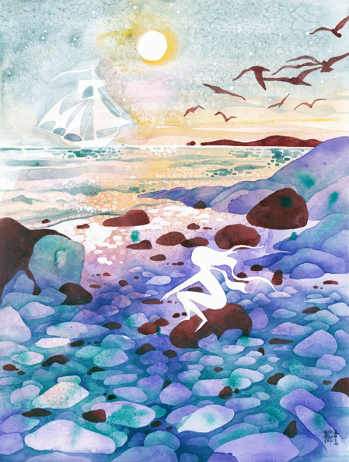 theartofanimation:  Erin Vaganos  I got featured by The Art of Animation a few weeks ago and didn&am