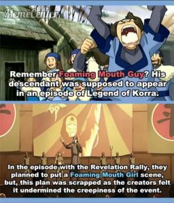 youre-fine:  aliscenkhaw:  AVATAR FUNFACTS 3  THOSE LAST ONES WERE NOT FUN FACTS 