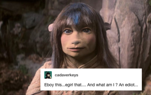 himbo-supreme-gurjin:Text posts that remind of Dark Crystal characters Part 3