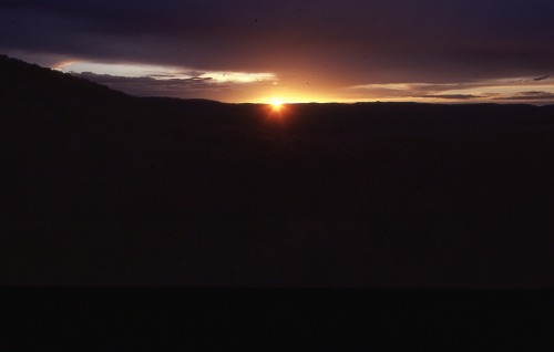 may 1979 / sunset in arizona