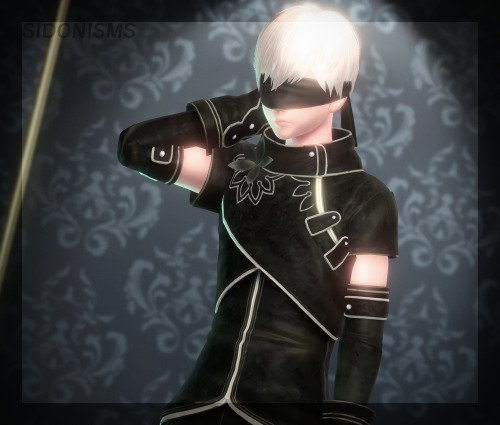 9S’ alt in Re[in]carnation is so incredible *this is not an edit or a screenshot, this is 3D fanart*