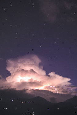celestiol:  Volcano Storm (Munduk, Bali,