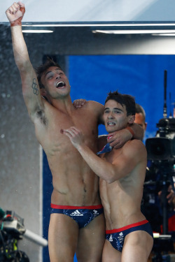 boyzoo:  Tom Daley &amp; Daniel Goodfellow at Rio Olympics 2016 