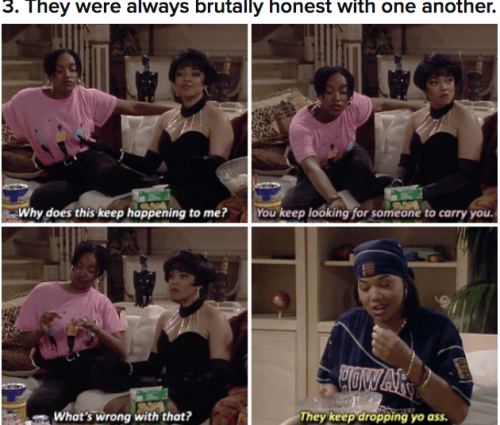 buzzfeedrewind:Ways “Living Single” Taught Us How To Be Good Friends