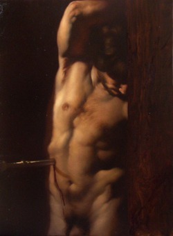 21primitive:  Roberto Ferri: “Saint Sebastian”