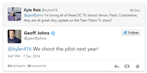 davediddlystrider: mxcleod: GUYS TEEN TITANS IS COMING BACK AS A LIVE ACTION TEVLEVISION SHOW ENTITL