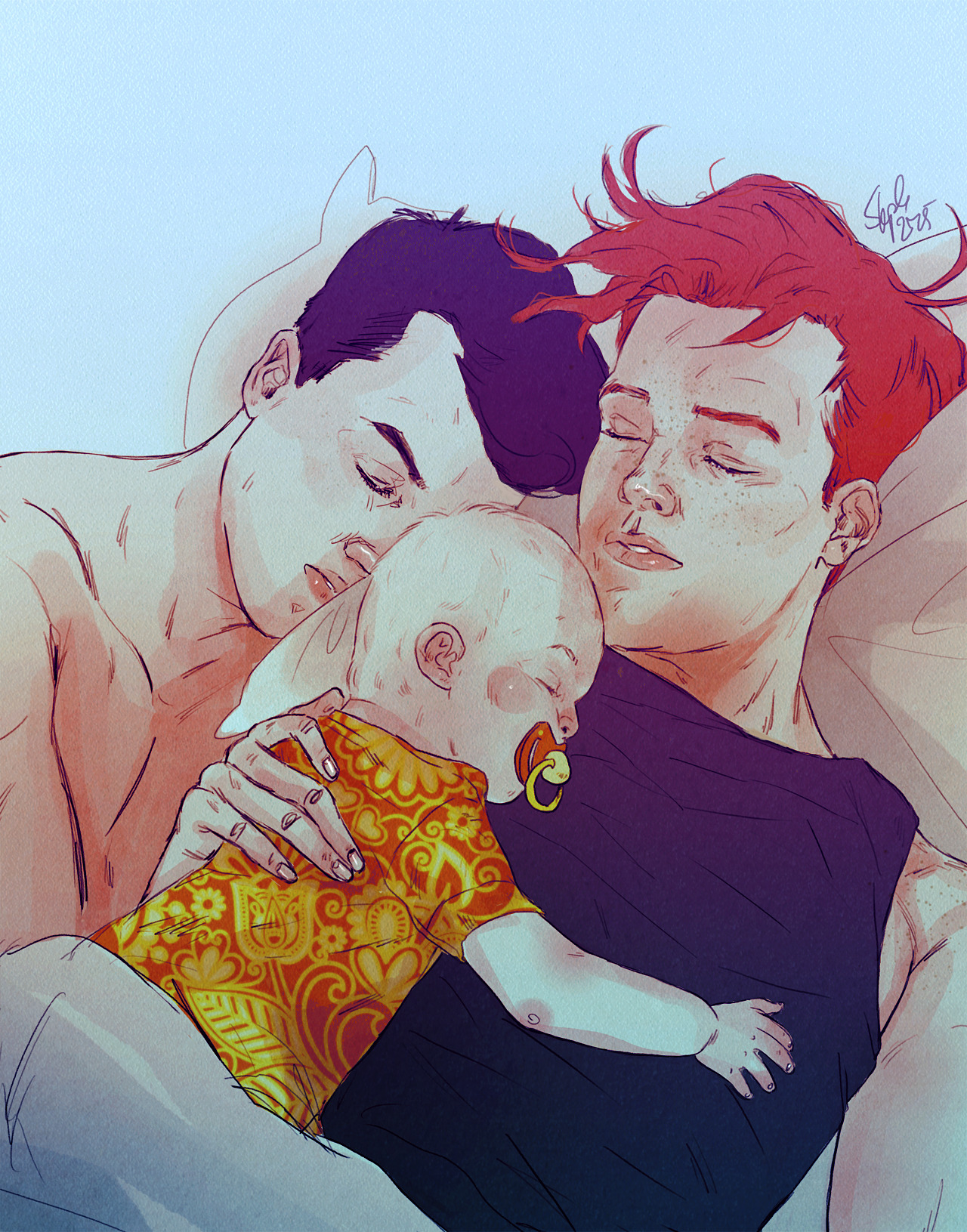 steorie: Family, you know.