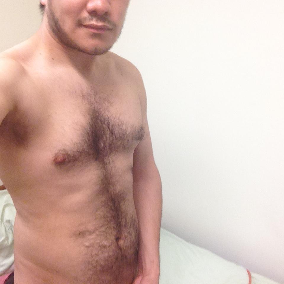 love-chest-hair:I should make my bed but….;) …. http://bit.ly/1NPuFKl