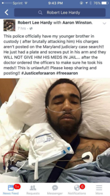 prettyboyshyflizzy:  dangerouslycautious:  cartnsncreal:  lagonegirl:  4mysquad:                                           !!!Important!!! #Baltimore #Police #Cops #BLACKLIVESMATTER#StayWoke   #Justiceforaaron #freeaaron    What’d