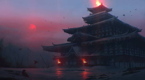 I’m working on my new fic. Feudal japanese style, lizardfolk samurai, mongolian tigers and many more