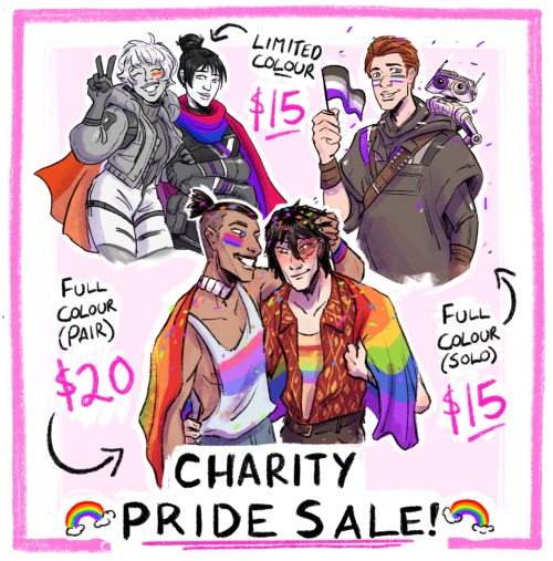  ✨Pride Sale 2022 ✨Starting today I am accepting commission requests for my annual Pride Sale!‍I’m o