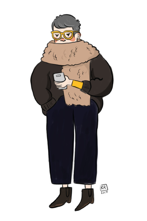an outfit doodle– so glad to have fall weather!!