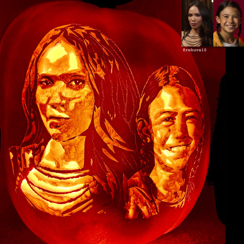  2020 Pumpkin Carvings: Lucifer on Netflix.This year the theme was @lucifernetflix. We have a Lucife