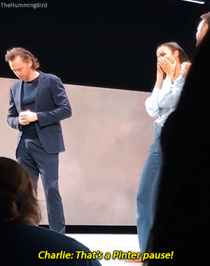 Tom Hiddleston gives an emotionally charged farewell speech after the final performance of Betrayal 