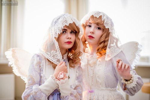 lucky-spiro:Another  pics from  AniCon 2015 with dear @someonefromrussia &lt;3