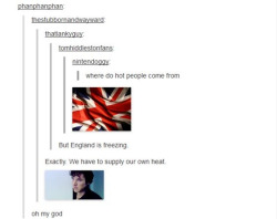 itsstuckyinmyhead:British Tumblr Posts photoset #2 Want to see more country Photosets? American Photoset #1  Canadian Photoset #3  Aww poor England
