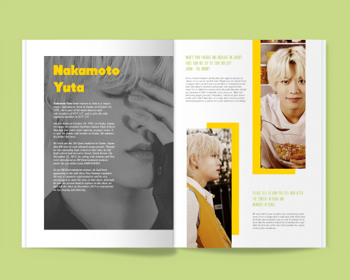 tayongs: magazine mock-up + yuta for @neojeno interview translations: (1) (2)
