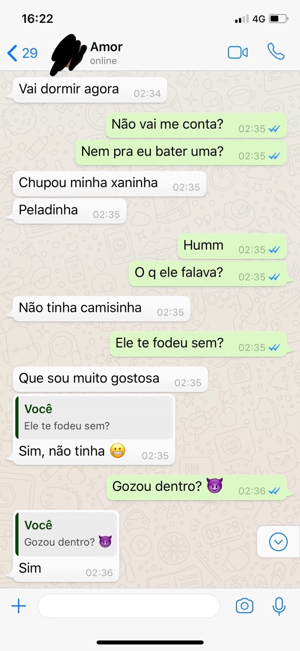 Conversa Entre Eu E Minha Rainha No último Congresso Da Empresa Que Ela Foi… Terminou A Noite No Quarto