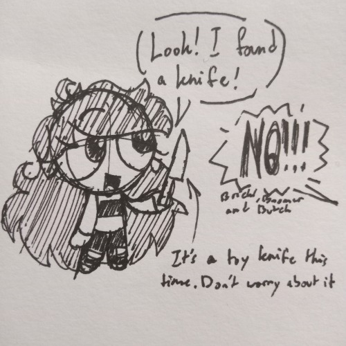 I've been talking about knives a lot