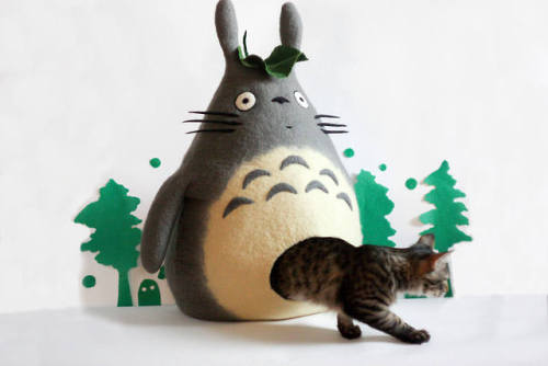 Totoro Cat Cave Check it out -&gt; www.shutupandtakemyyen.com/product/totoro-cat-cav