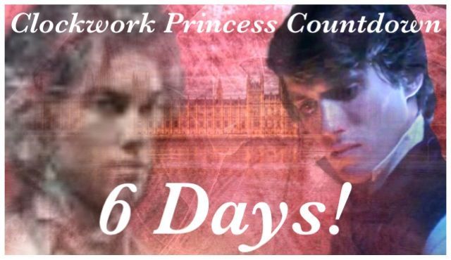 SIX MORE DAYS UNTIL CLOCKWORK PRINCESS! We love Team Wem aka Team Jill…. :D