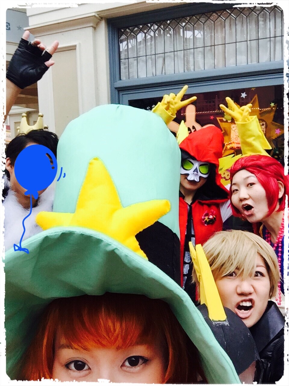 negikurikaniko:  Happy Halloween in TOKYO Disney land! We LOVE world over yonder!!