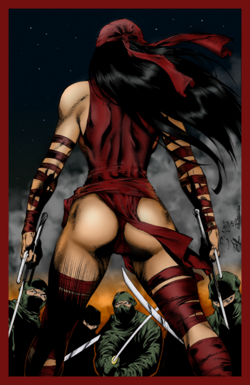 unitedheroines:  13/15 Marvel Comics Super Heroines: Elektra Follow Us: http://unitedheroines.tumblr.com/