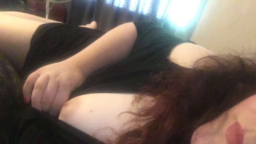 stupid-little-baby: Cuddling with my dog and flashing my titty: a memoir