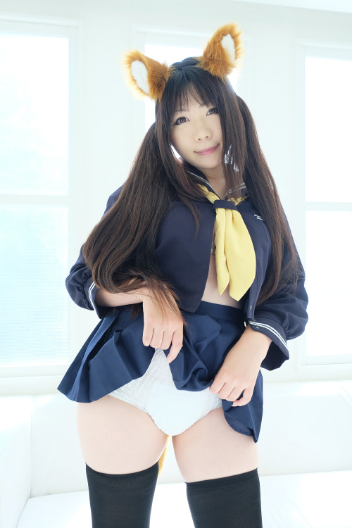 Cute Cosplay Girl Higurashi Rin (Kitsune-Chan 2) 1-1