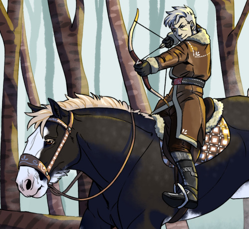 Hi Yes I've Joined An Art Based Post-apocalypse Horse RPG At The Least Convenient Time (I Actually Have