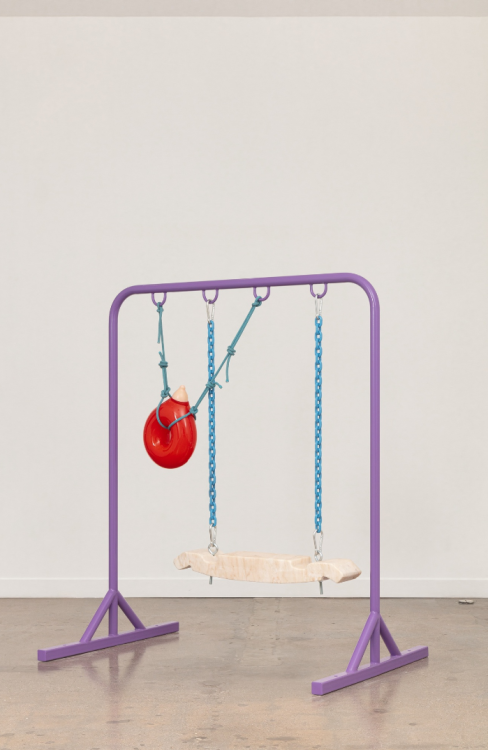 Nevine Mahmoud - Swing Set, 202170 x 60 x 40 in