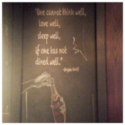 heyitsapril:  #truth (at Comme Ca Restaurant