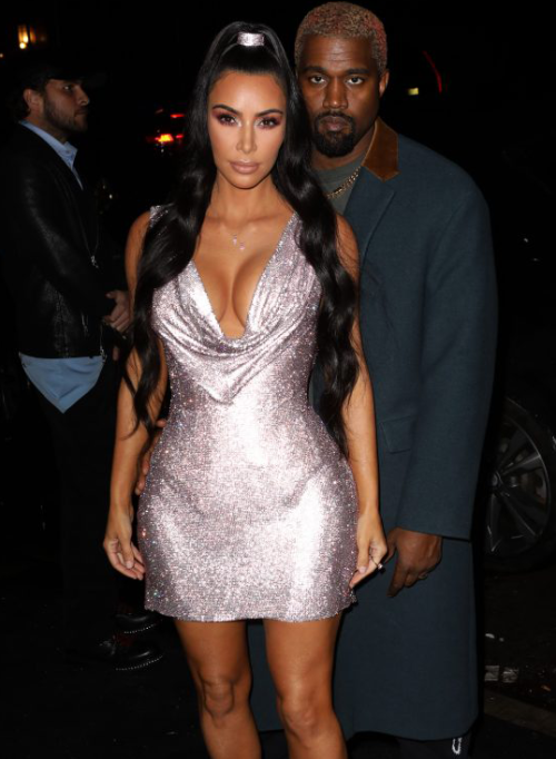 Kim Kardashian seems to have developed a habit of wearing pieces from Naomi’s Archive. She eve