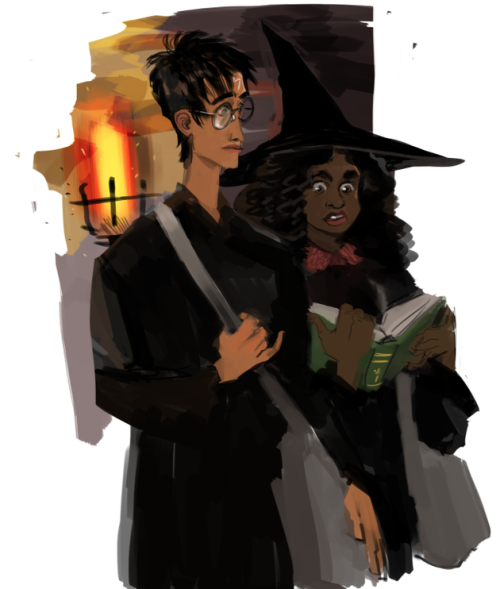micdotcom:  Gorgeous fan art shows what Harry Potter characters would look like with dark skin Whiteness is usually the default in most of the literature we read in the West. That’s especially the case in children’s literature. When representation