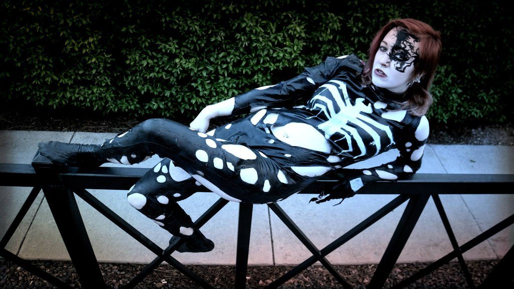 thecosplayinitiative:  Oh No, it looks Mary Jane has fallen prey to the Venom Symbiote,