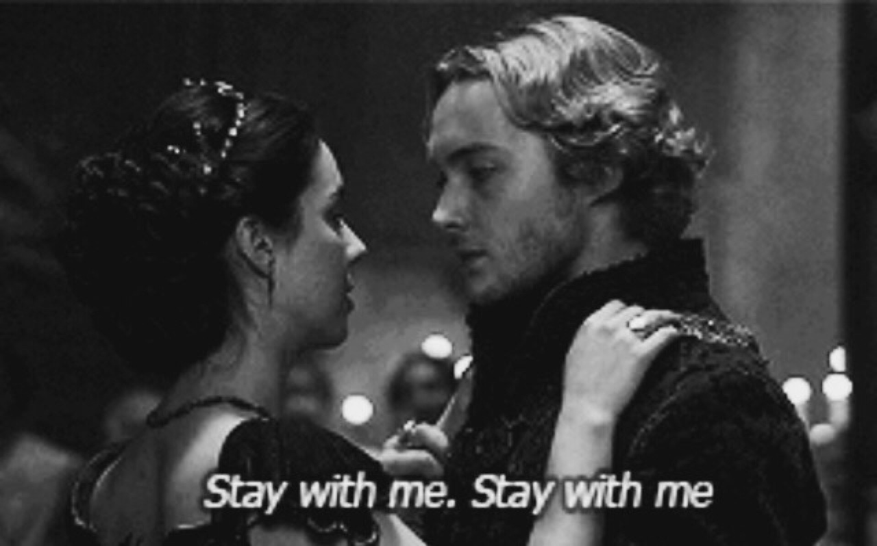 reigninblackandwhite:  Stay with me.