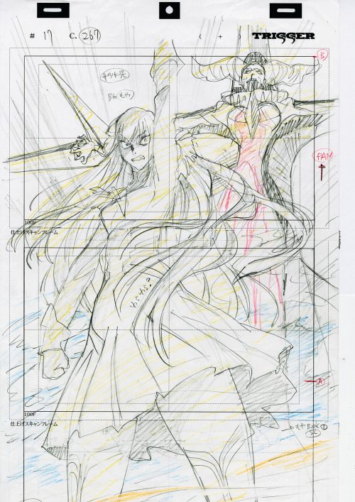 XXX animationtidbits:  Kill La Kill - Production photo