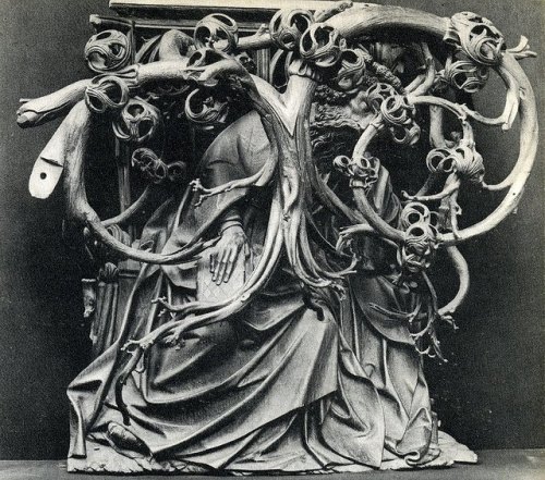 themacabrenbold: Wood Carving by Heinrich Douvermann, 1535 