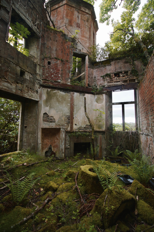 Poltalloch Houseabandoned Victorian mansion in Scotland, built around 1849 and left to fall into dis